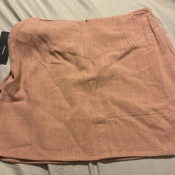 NWT Lulus Ayla Pink Tie-Front Mini Skirt size small - Picture 8 of 16